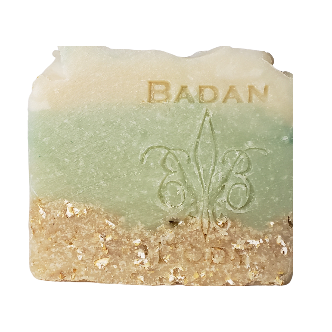 Creme de Menthe & Oatmeal Shea Butter Soap - BadanBody