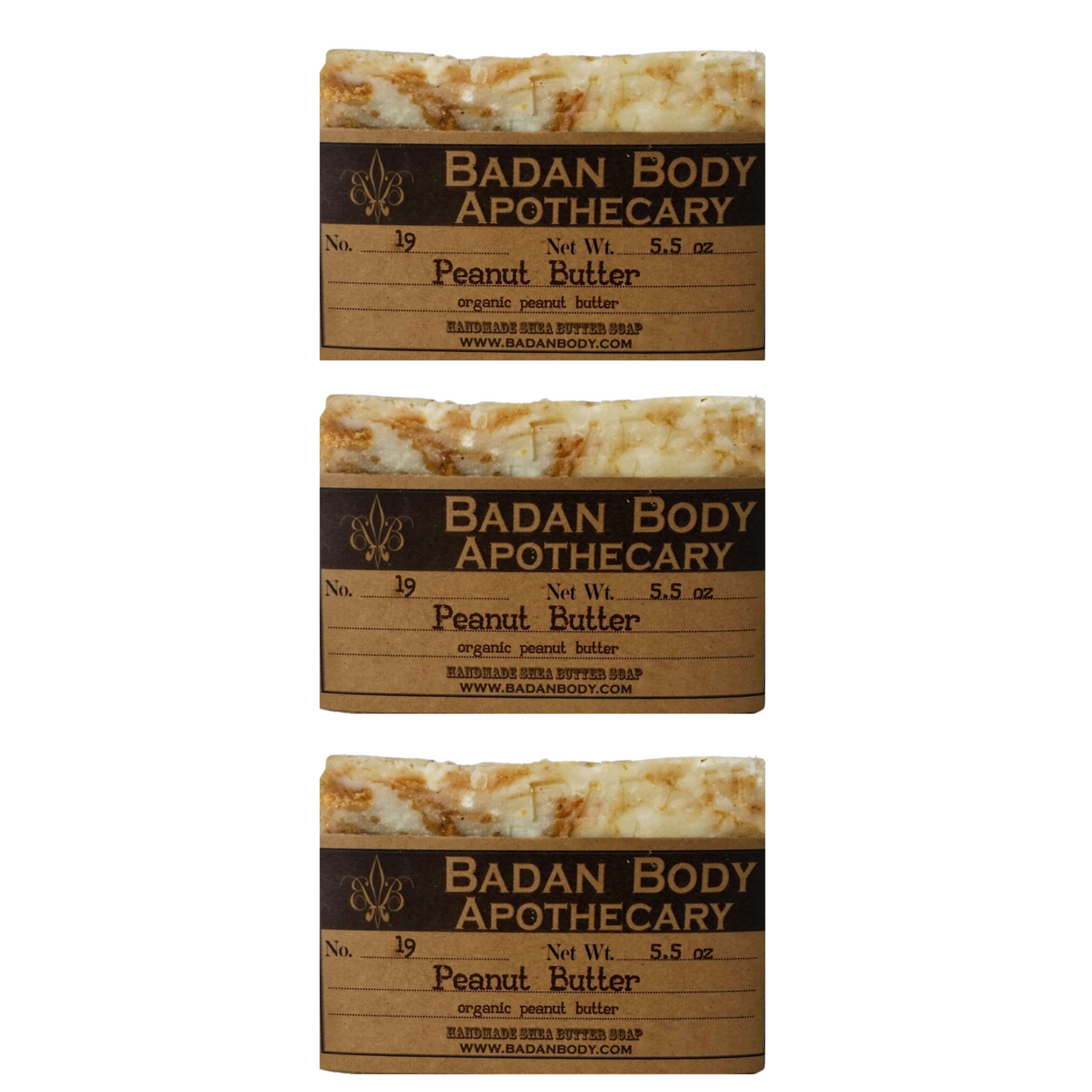 Organic Peanut Butter Soap - BadanBody