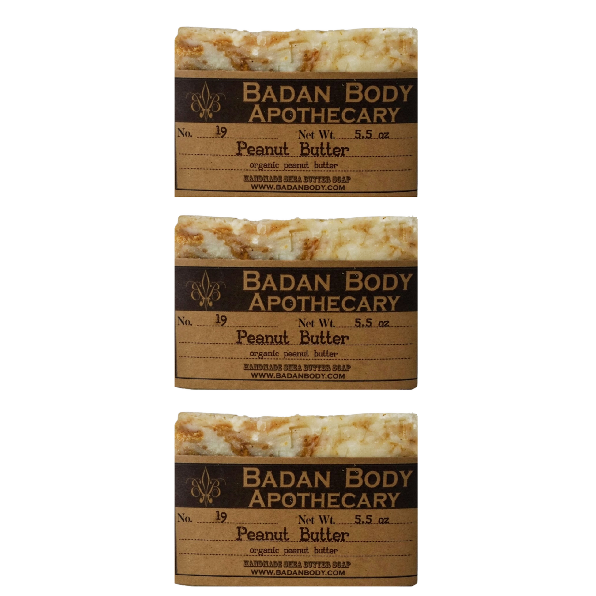 Organic Peanut Butter Soap - BadanBody