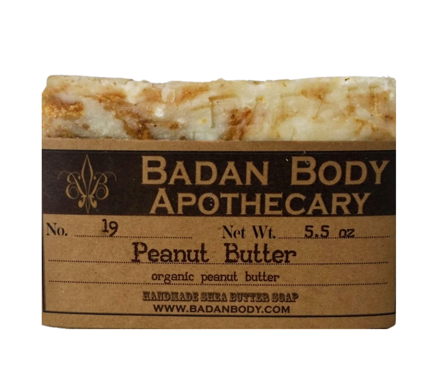 Organic Peanut Butter Soap - BadanBody