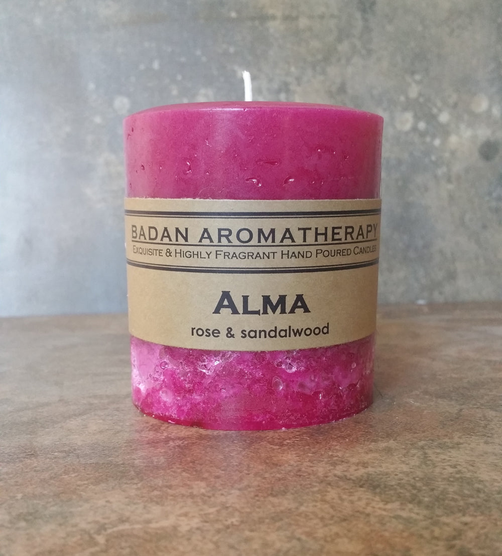 Alma Pillar Candle Set of 3 - BadanBody