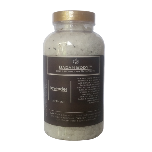 Lavender Herbal Bath Salt Blend - BadanBody