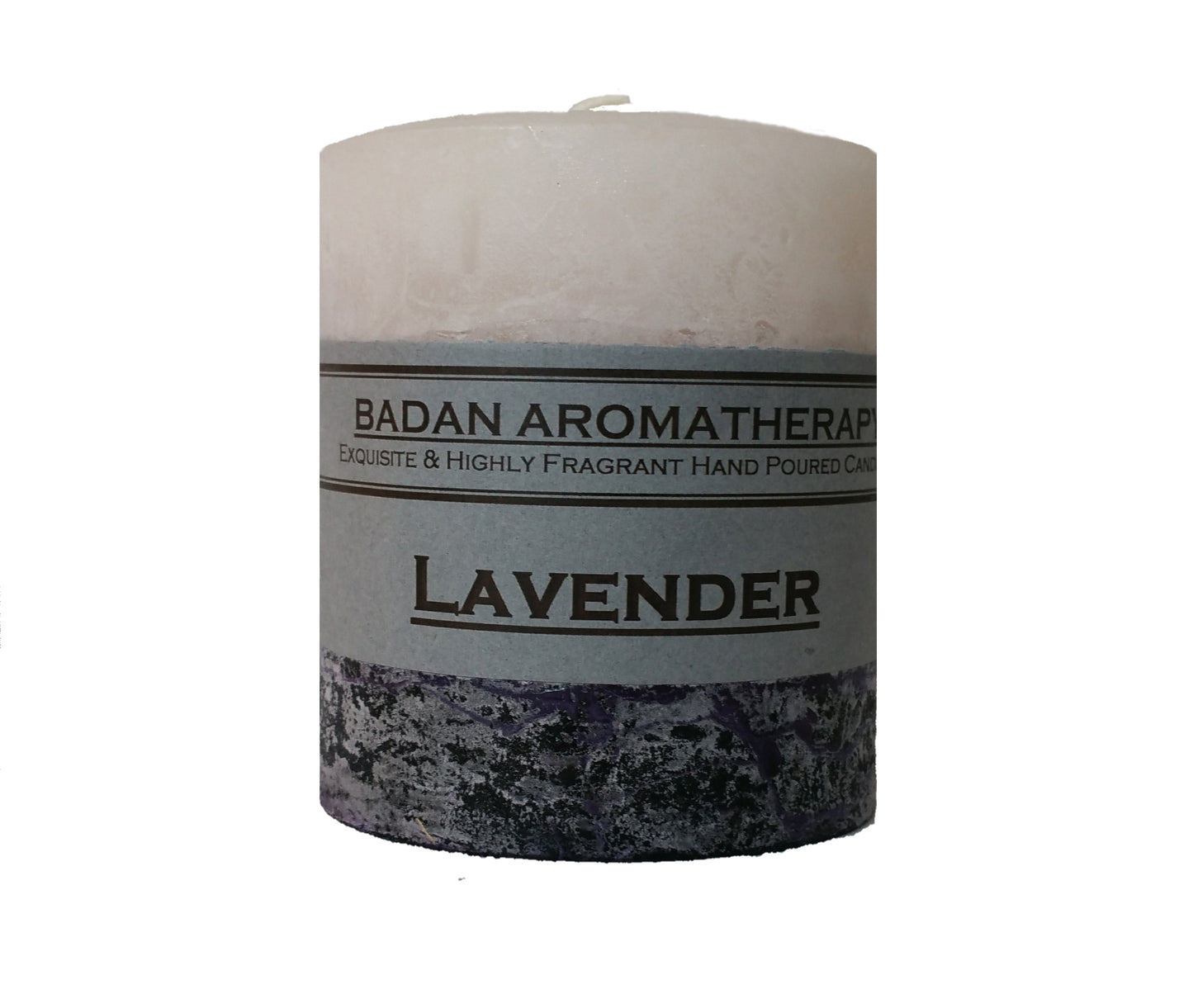 Lavender Scented Pillar Candle Collection - BadanBody