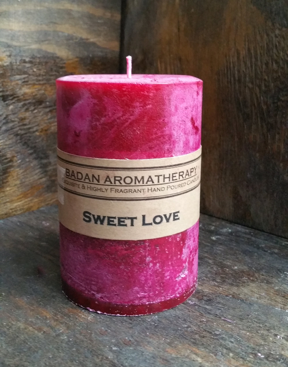 Sweet Love Pillar Candle Collection - BadanBody