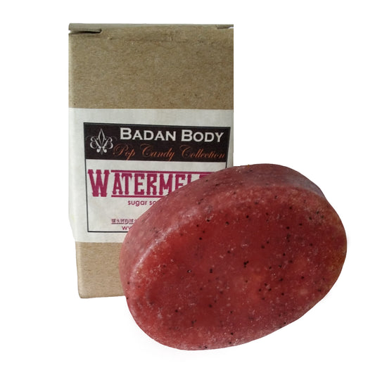 Watermelon Sugar Scrub Soap - BadanBody