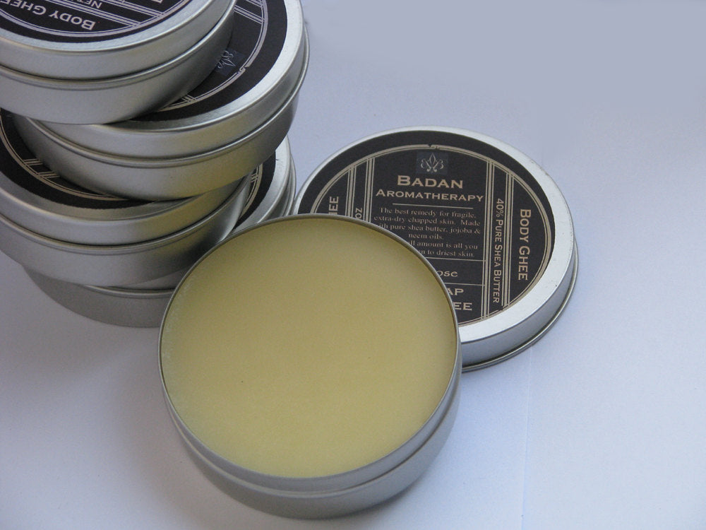 UNSCENTED Body Butter Natural & Organic - Intensive Moisturizer for Dry Skin - BadanBody