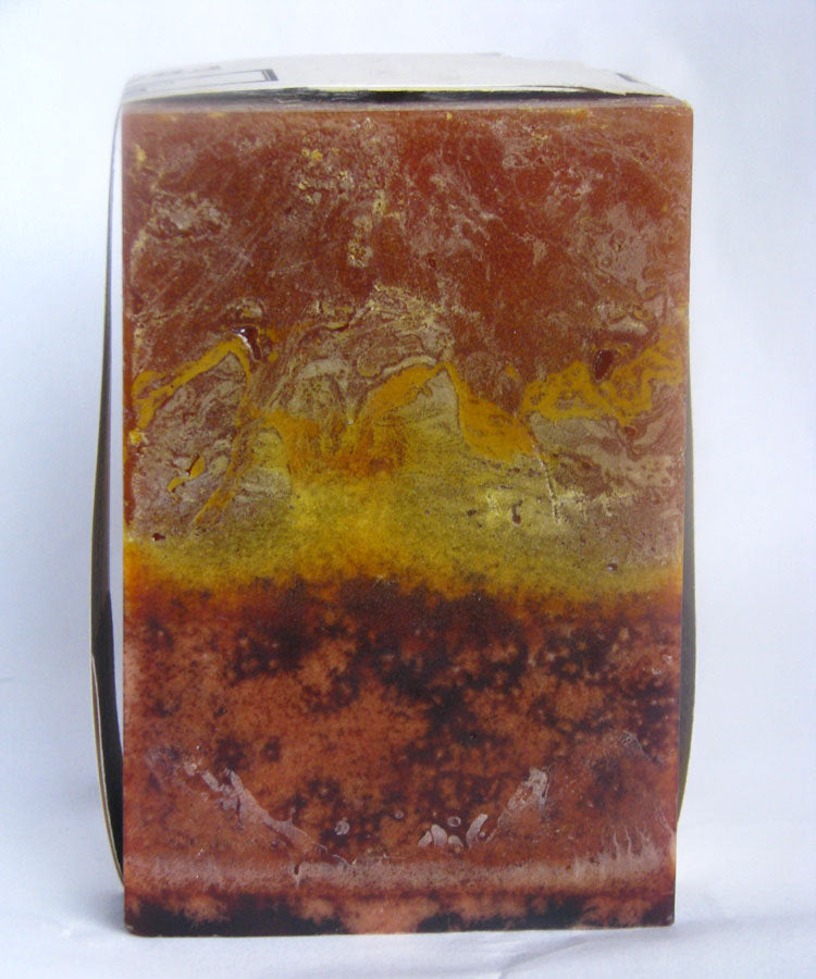 Frankincense & Myrrh 3"x 4.5" Square Pillar Candle - BadanBody