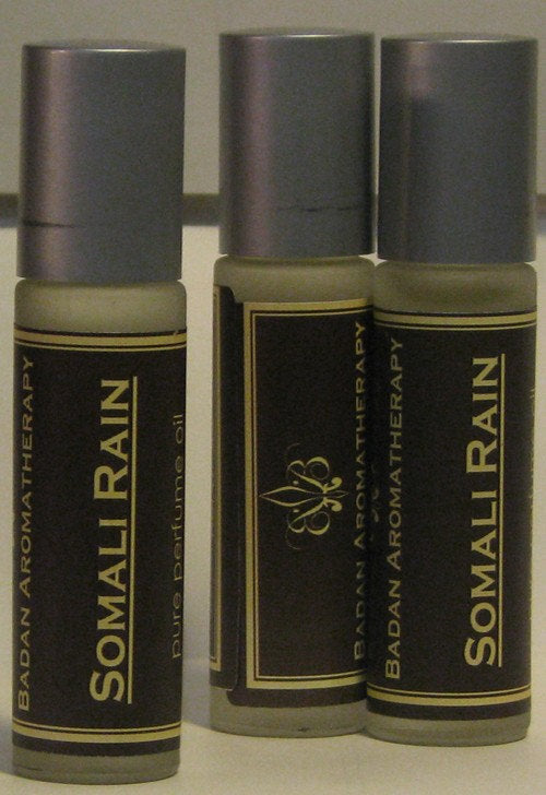 Bergamot Musk & Amber "Somali Rain" Roll On Perfume Oil - BadanBody