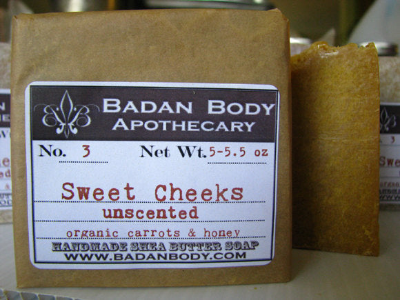 Sweet Cheeks: Organic Carrot and Honey Soap - BadanBody