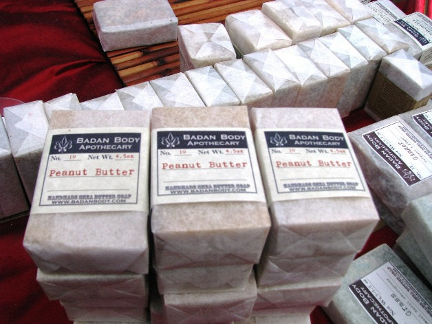 Organic Peanut Butter Soap - BadanBody