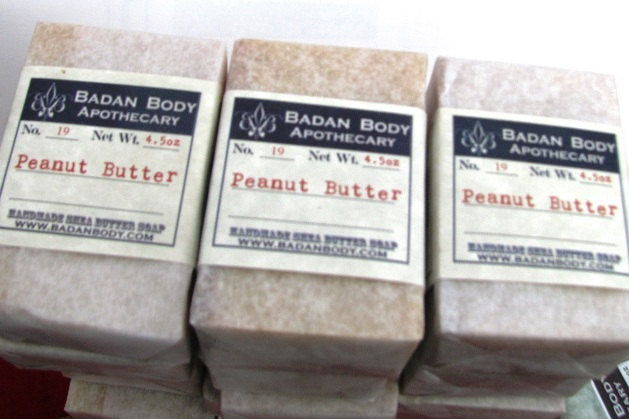 Organic Peanut Butter Soap - BadanBody