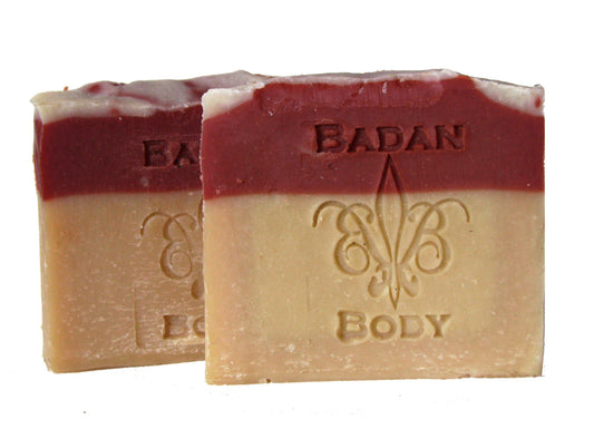 Fresh Raspberry Soap - Natural Handmade Soap, Shea Butter Soap, Moisturizing Soap Limited Edition - BadanBody