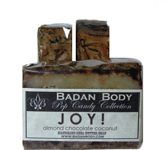JOY Chocolate Coconut Almond Soap - BadanBody