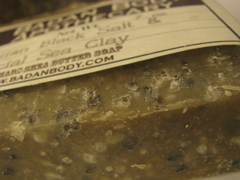 Black Salt & Glacial Marine Clay Soap - BadanBody