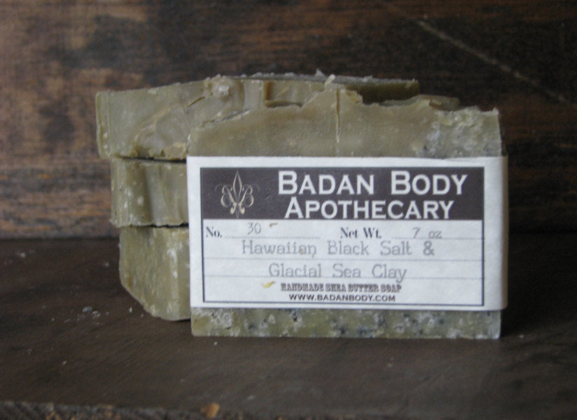 Black Salt & Glacial Marine Clay Soap - BadanBody