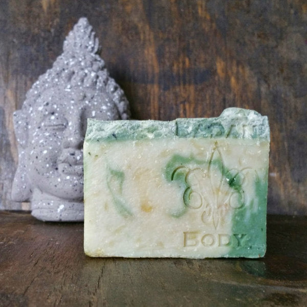 Jack: Fir Needle Pine  & Bayberry Handmade Shea Butter Soap - BadanBody