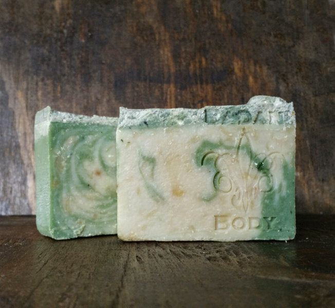 Jack: Fir Needle Pine  & Bayberry Handmade Shea Butter Soap - BadanBody