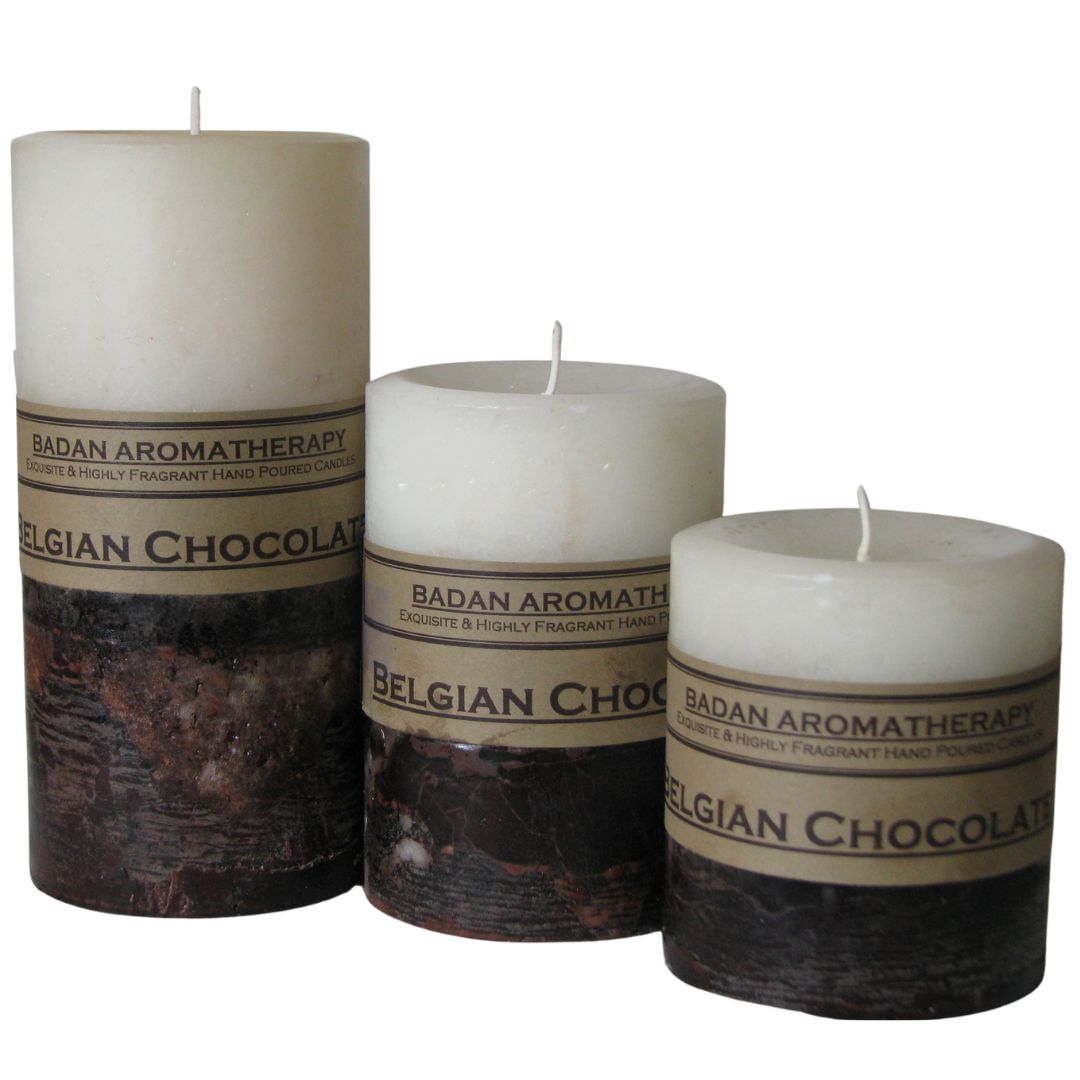 Belgian Chocolate & Sandalwood Candle Collection