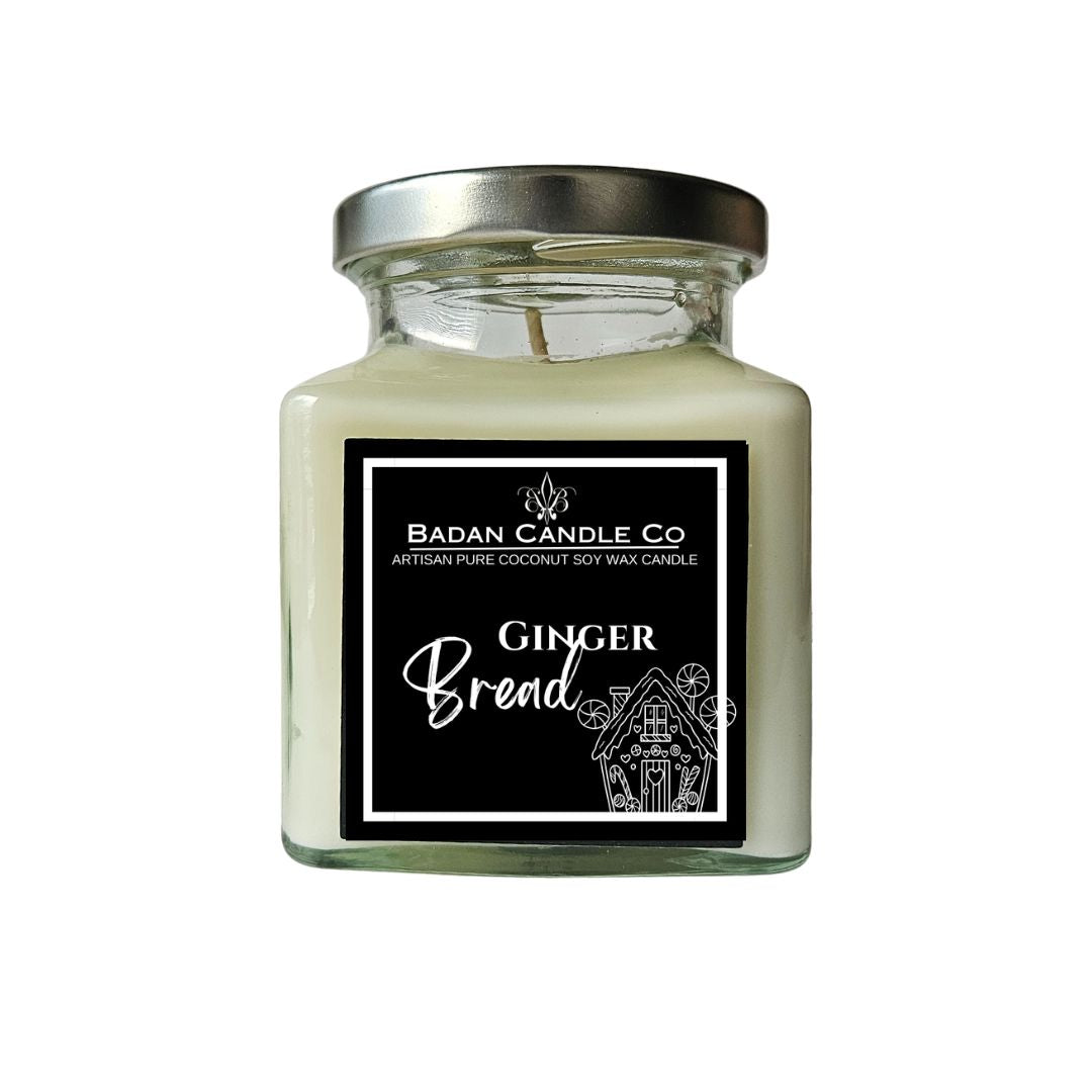 Modern Farmhouse Artisan Candle – 7oz Cube Jar