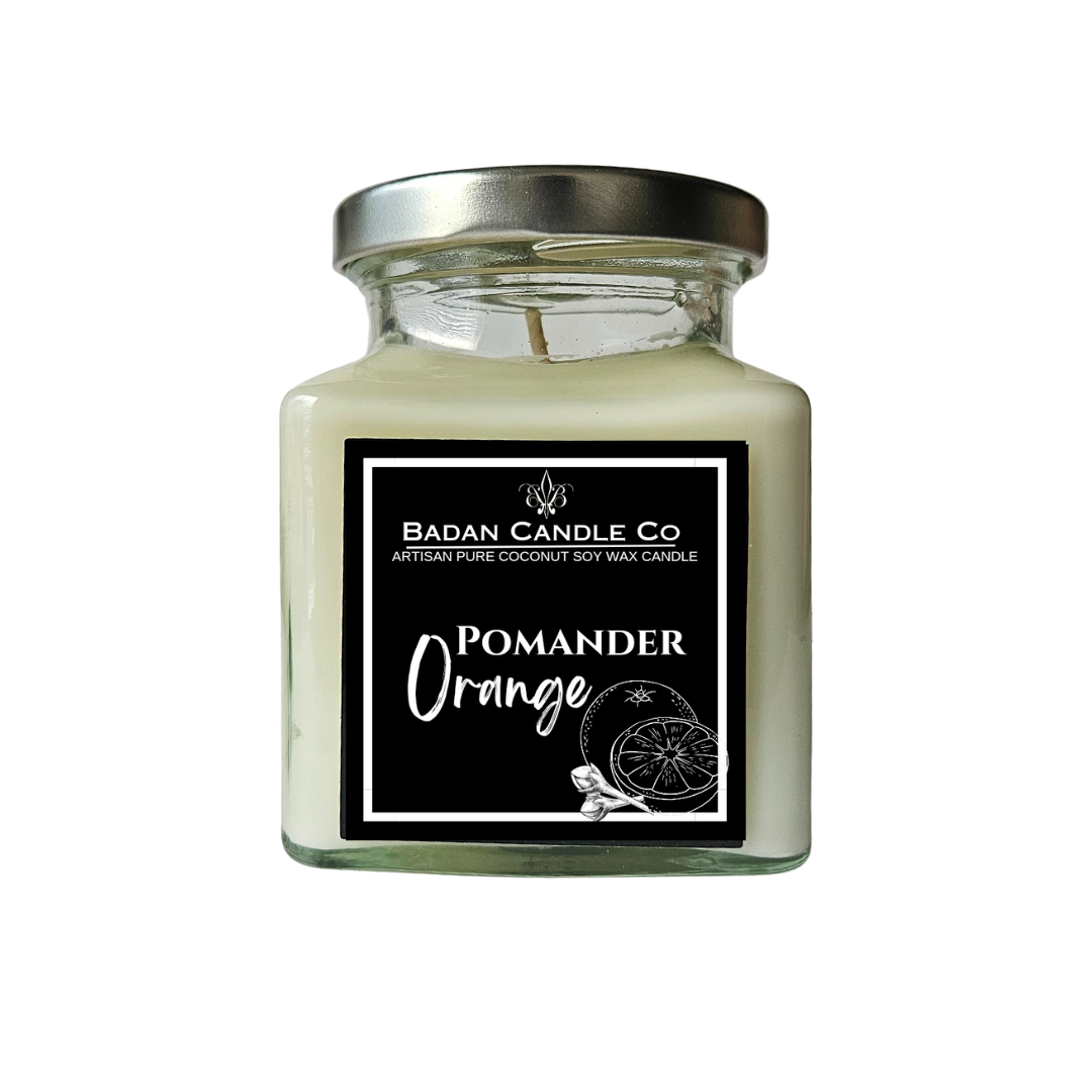 Modern Farmhouse Artisan Candle – 7oz Cube Jar