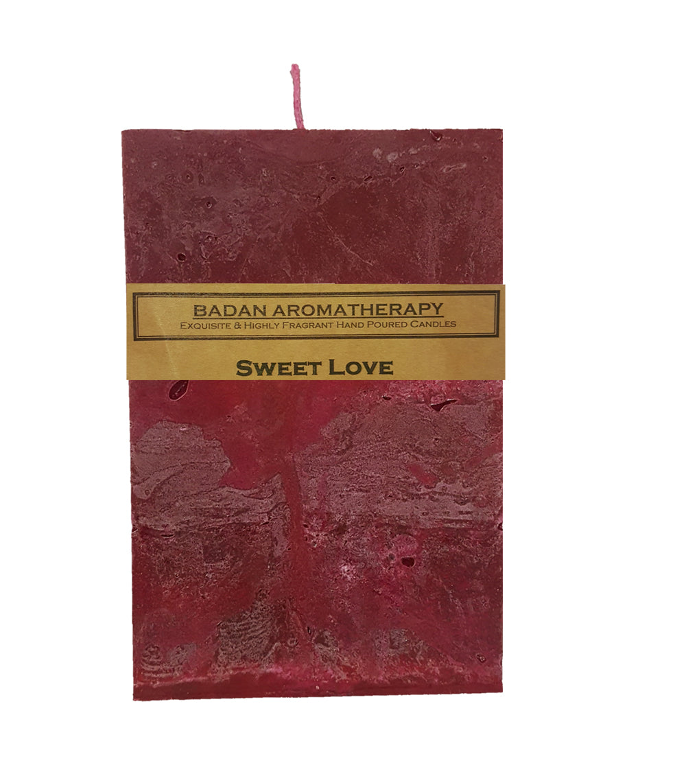 Sweet Love Pillar Candle Collection - BadanBody