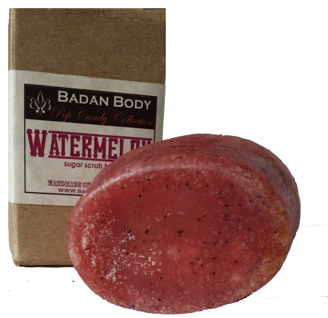Watermelon Sugar Scrub Soap - BadanBody