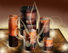 Sandalwood Pillar Candle Set - Medium - BadanBody