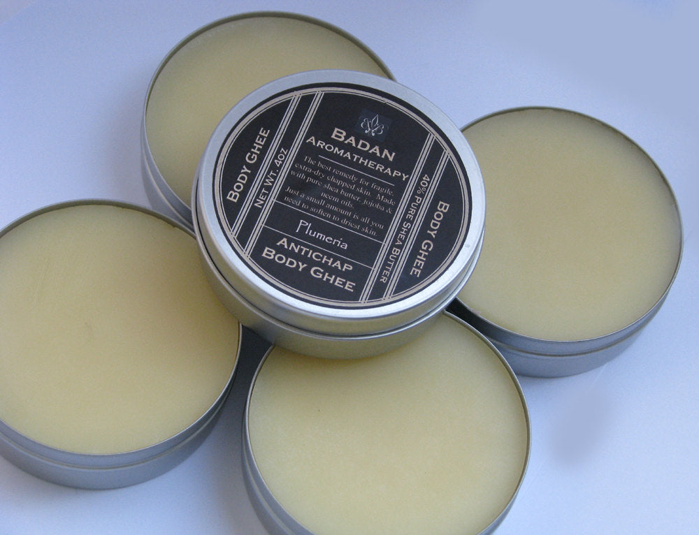 PLUMERIA Body Butter Natural & Organic  - Intensive Moisturizer for Dry Skin - BadanBody