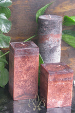 Clove Candle: Fragrant Dark Brown Clove Scented SQUARE Pillar Candle 3x6.5 - BadanBody