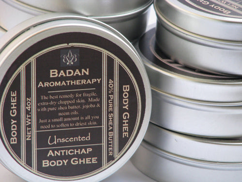 UNSCENTED Body Butter Natural & Organic - Intensive Moisturizer for Dry Skin - BadanBody