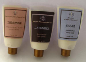 Lavender Body Cream: 2oz  Lavender Intensive Shea Butter Body Cream - BadanBody