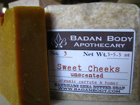 Sweet Cheeks: Organic Carrot and Honey Soap - BadanBody