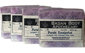 Purple Eucalyptus Exfoliating Shea Butter Soap - BadanBody