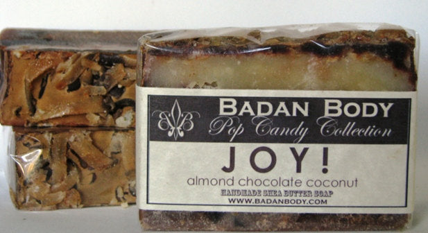 JOY Chocolate Coconut Almond Soap - BadanBody