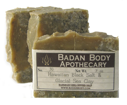 Black Salt & Glacial Marine Clay Soap - BadanBody