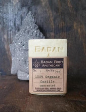 One bar of Organic Olive Oil Castile Soap Unscented