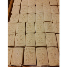 Large batch of Organic Olive Oil Castile Soap Unscented in wood molds